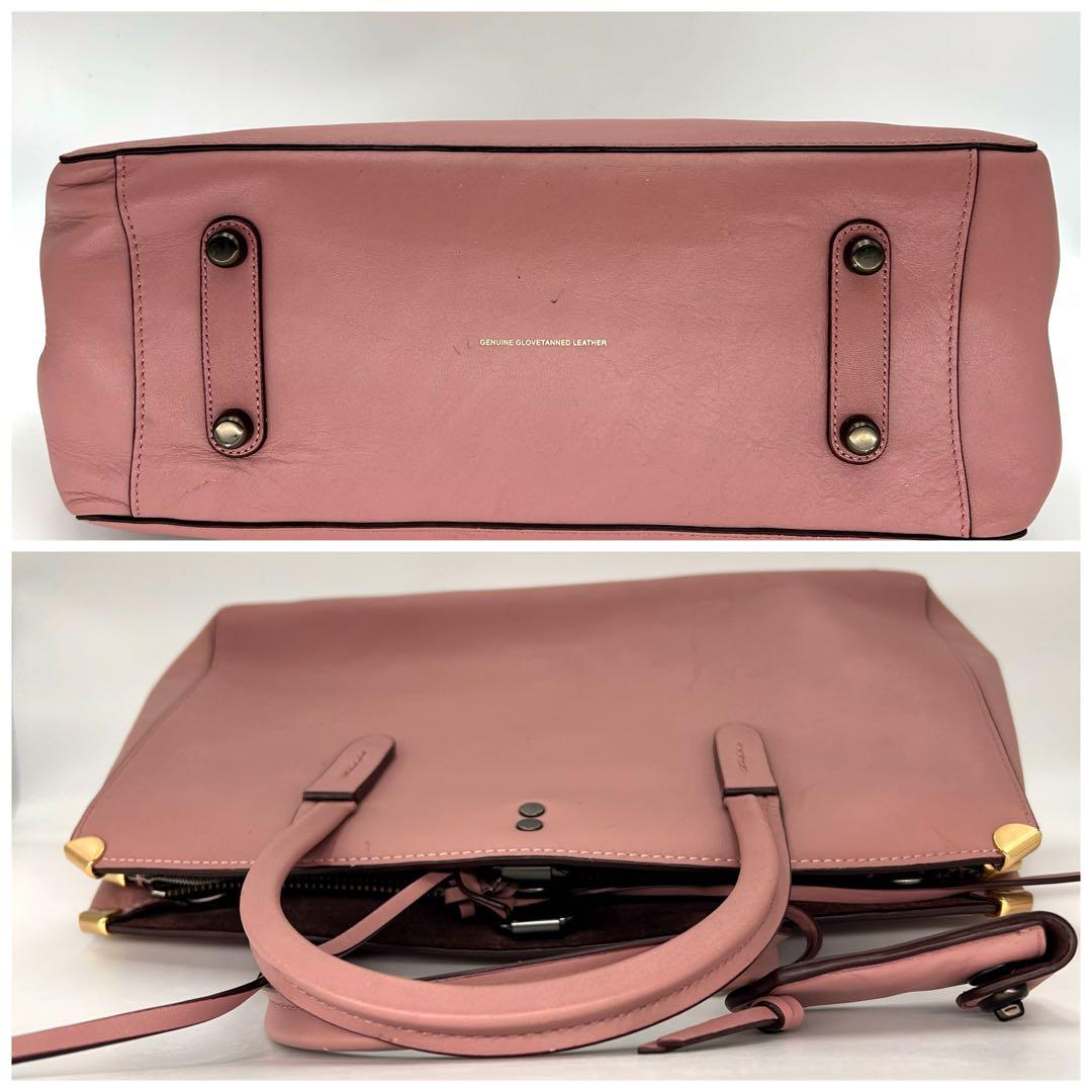 COACH コーチ ローグ グラブタンレザー 2wayバッグ 22821