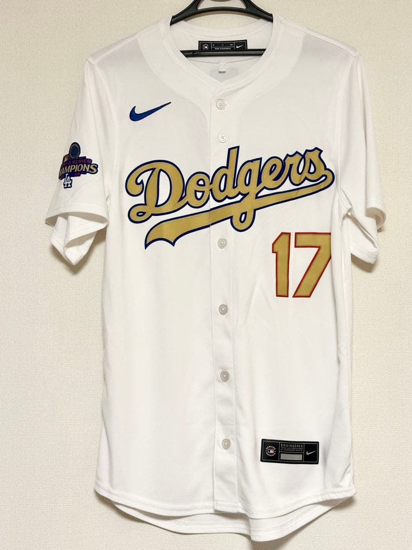 大谷翔平選手 WCゴールドリミテッドユニフォームLAドジャース