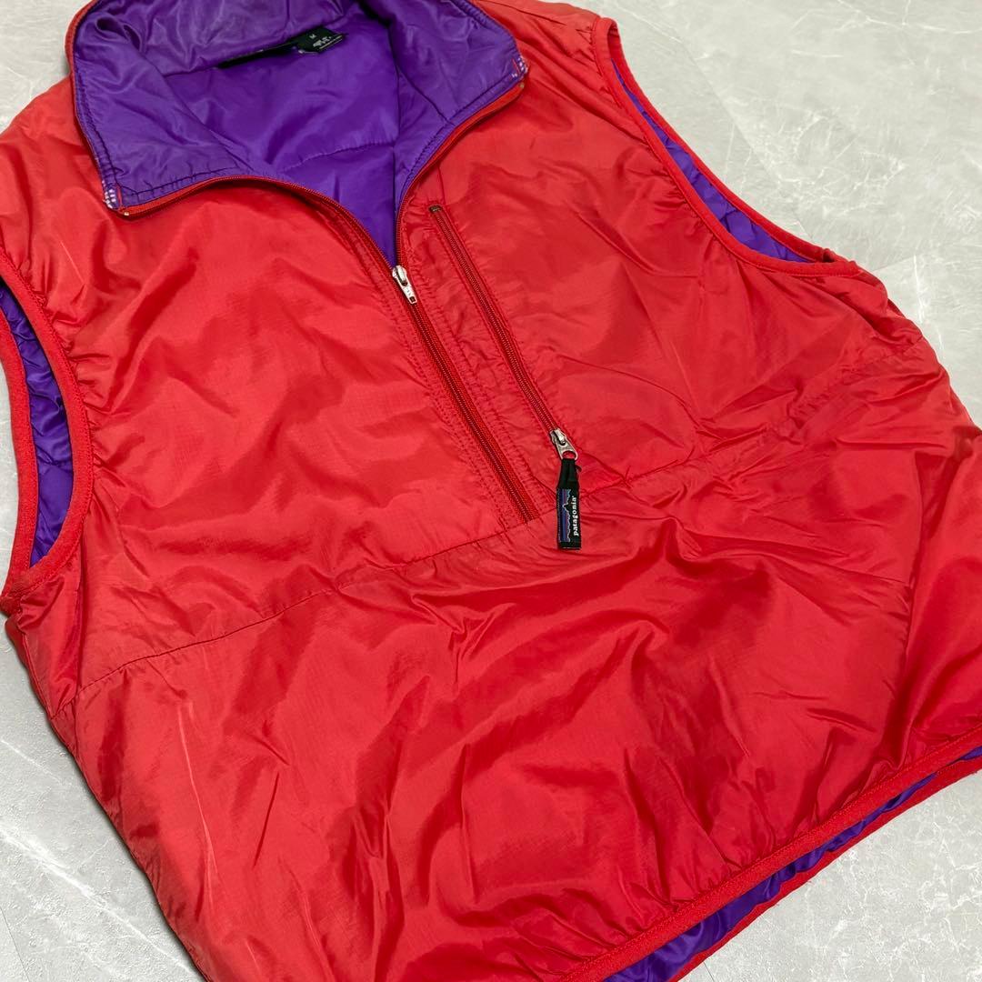patagonia 90s パフボール ベスト PUFFBALL フレンチレッド