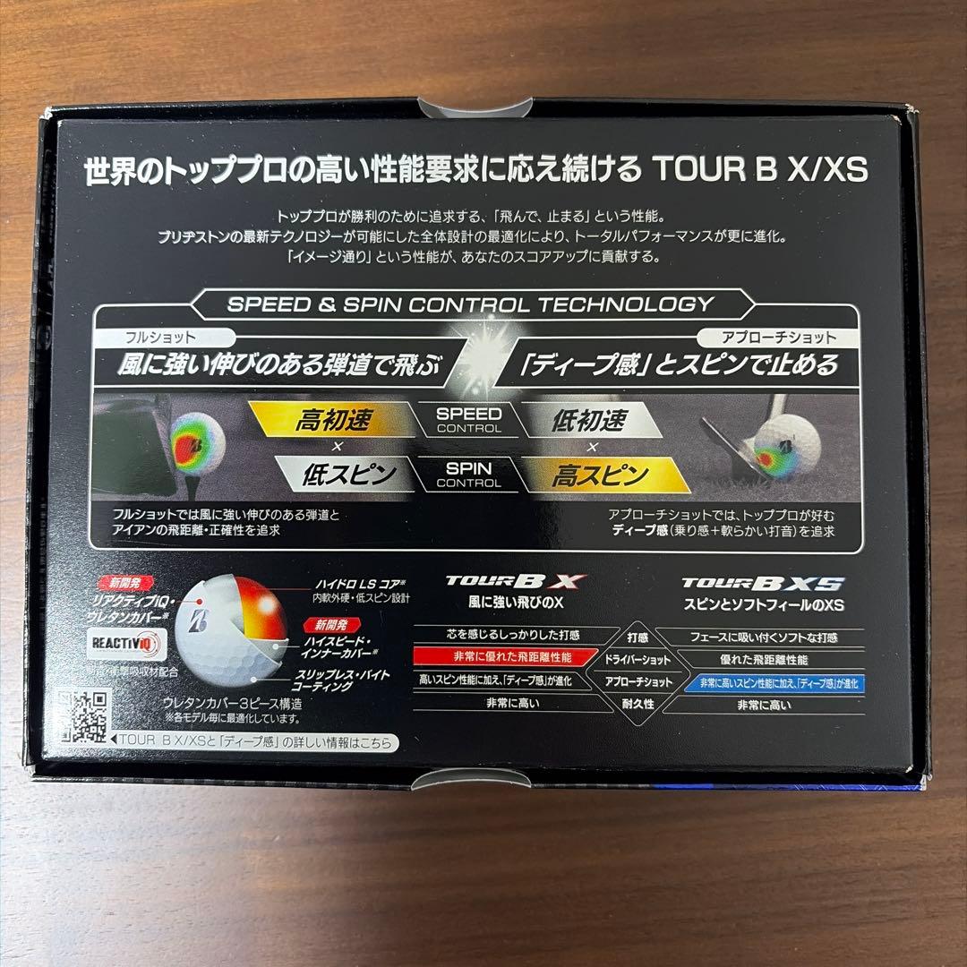 <新品>ブリヂストンTOUR B XSゴルフボール 3ダースセットパールホワイト