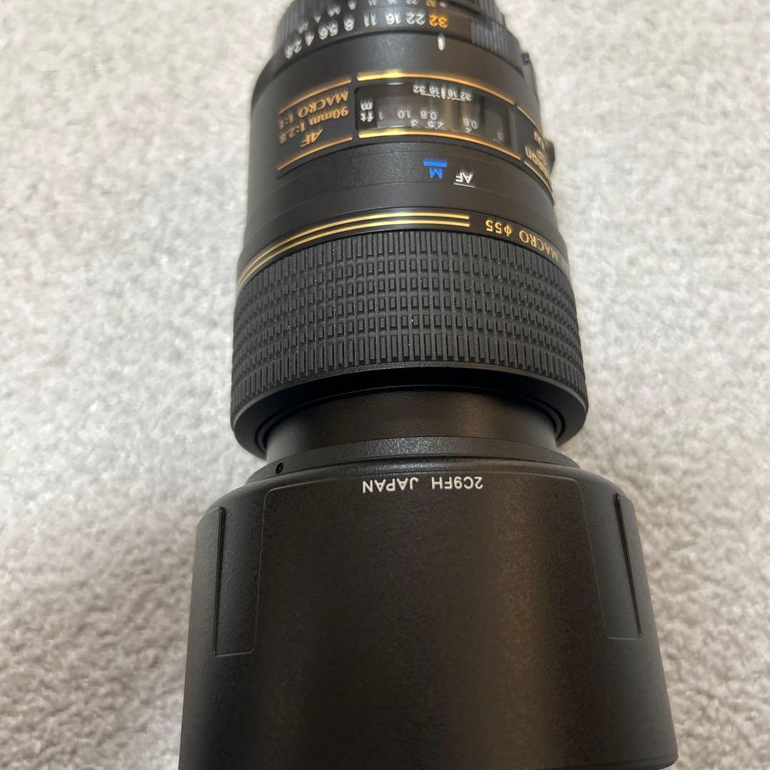 TAMRON SP ＡＦＤｉ90mm F/2.8 レンズ レンズフード付き