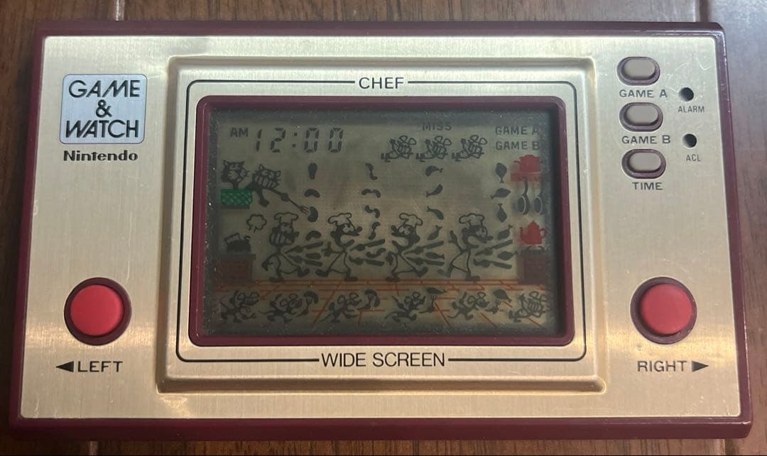 任天堂 ニンテンドー ゲームウォッチ シェフ CHEF
