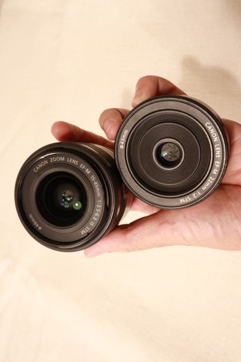 再SALE！Canon kiss M ダブルレンズセット　EF-Mマウント