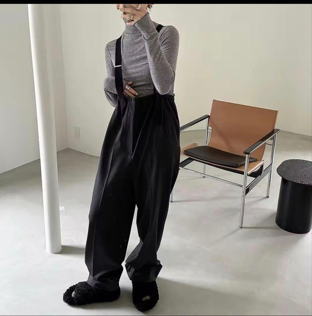 サロペット・オーバーオール・オールインワン TODAYFUL Suspenders Highwaist Pants 38