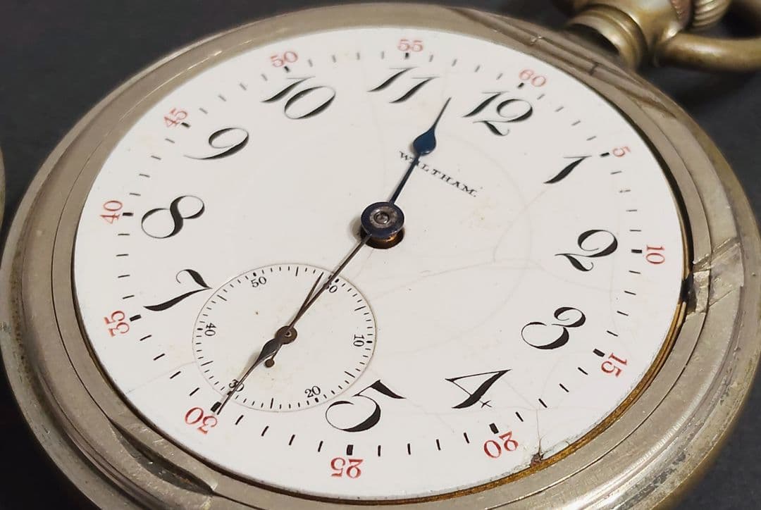 WALTHAM ウォルサム P.S.Bartlett 懐中時計 レトロ ジャンク