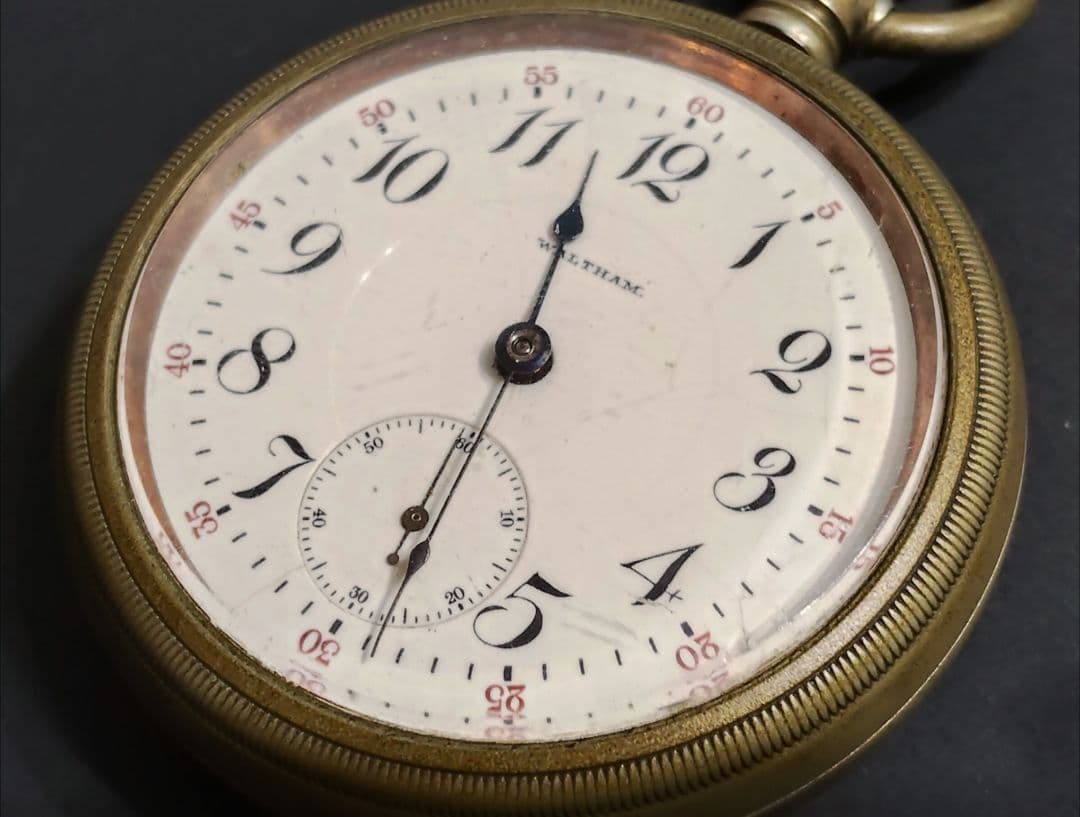 WALTHAM ウォルサム P.S.Bartlett 懐中時計 レトロ ジャンク