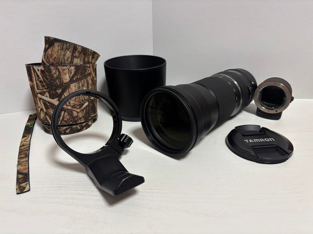 TAMRON SP 150-600 SONY Eマウントアダプター付き