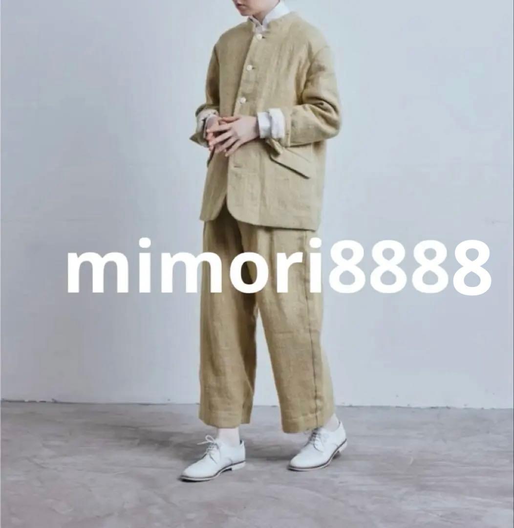 美品 ROBEdePEAU ヘリンボ-ンジャケット 羽織 gauze♯