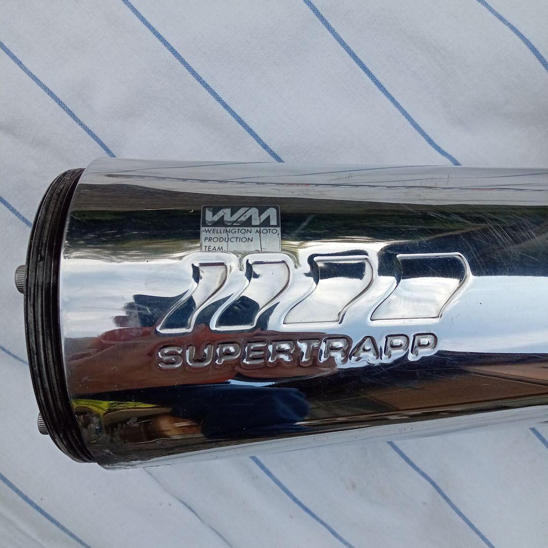 SRX400用SUPERTRAPP ステンレスマフラー