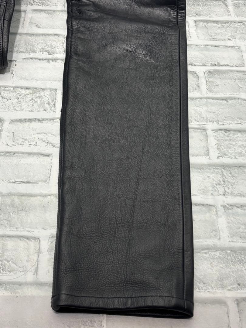 美品　FREAK'S STORE レザーパンツ　牛革