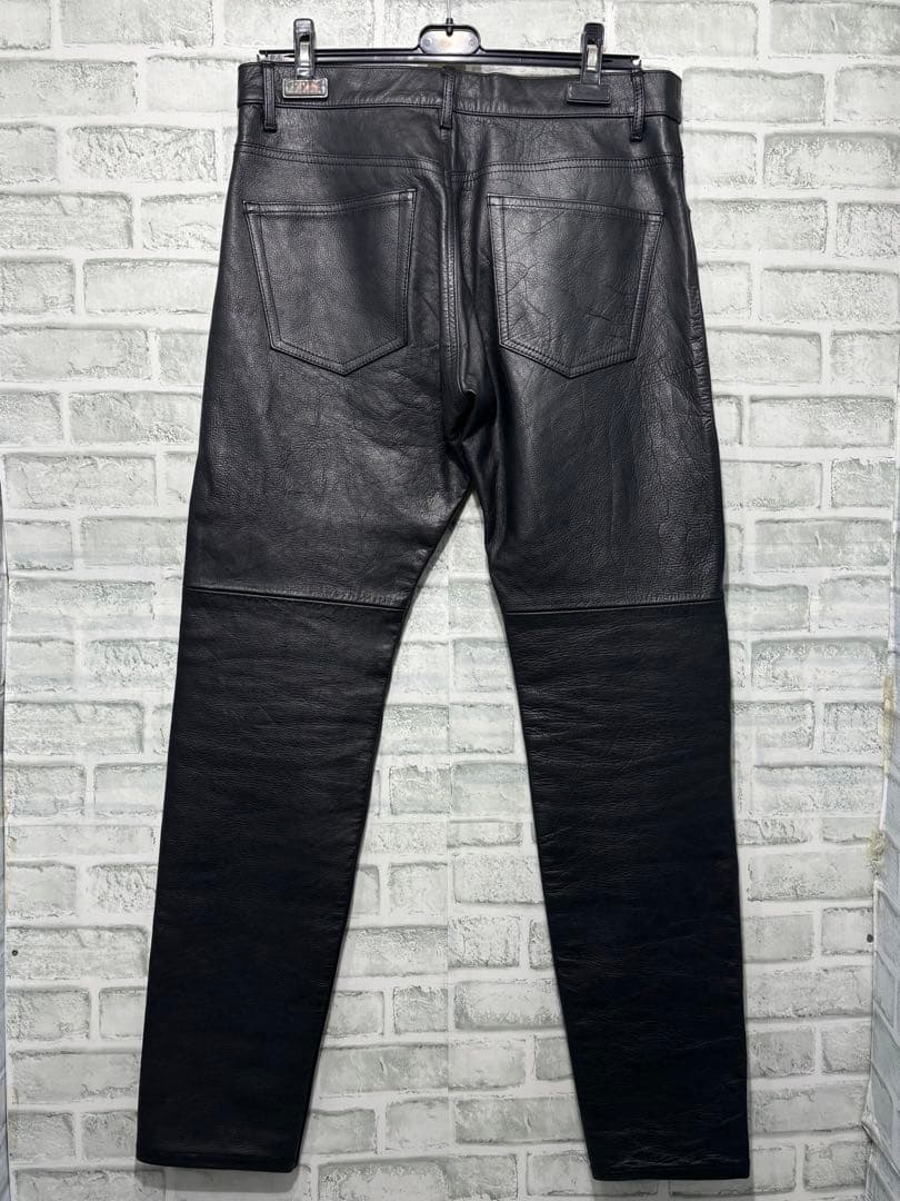 美品　FREAK'S STORE レザーパンツ　牛革