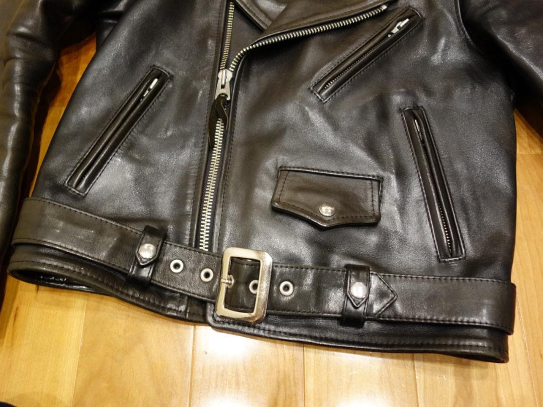 KADOYA HF カドヤ AW-1 VS M Wレザーライダースジャケット