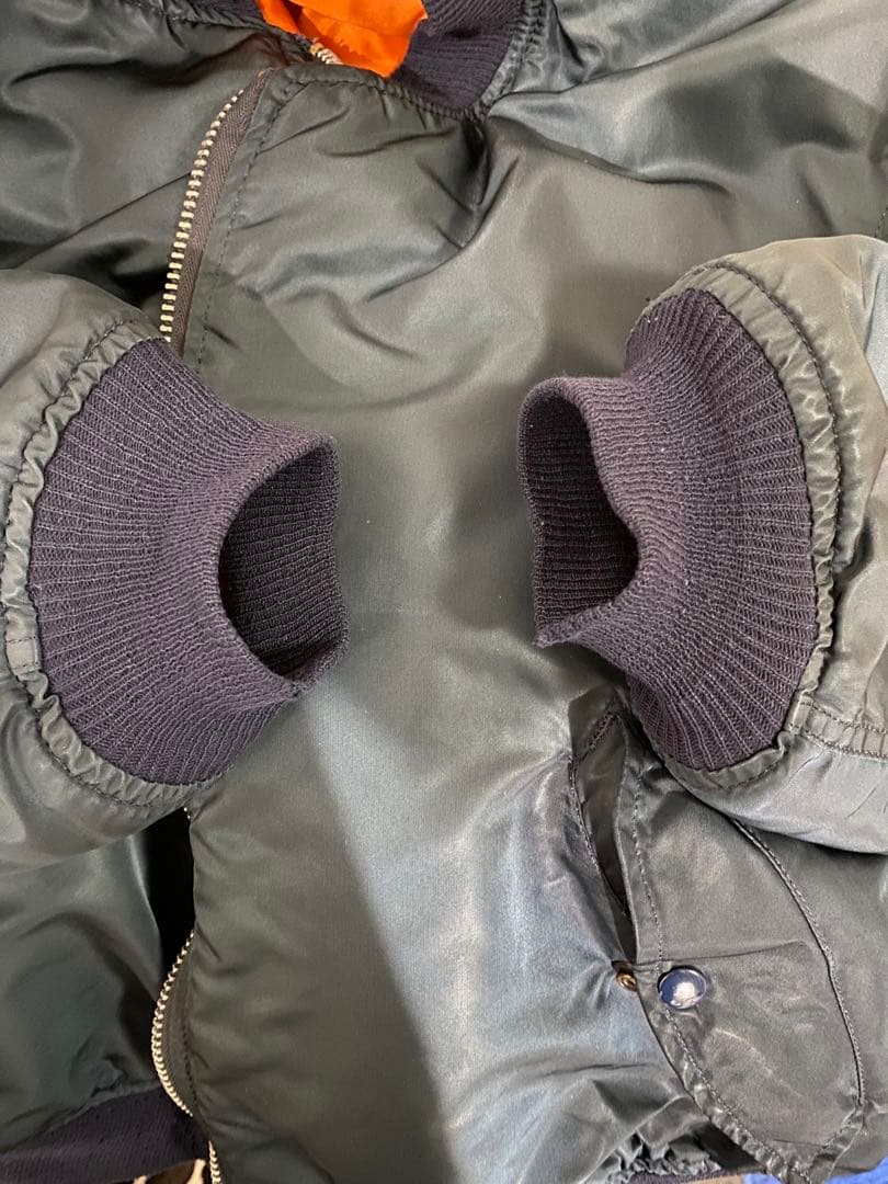 90s ALPHA MA-1フライトジャケット USA製 IDEAL XL