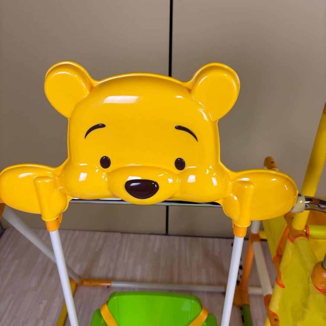 完品　☆美品☆　野中製作所　くまのプーさん　おりたたみロングスロープキッズパーク