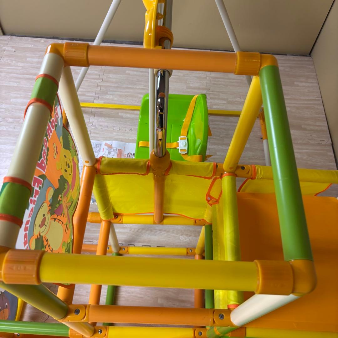 完品　☆美品☆　野中製作所　くまのプーさん　おりたたみロングスロープキッズパーク