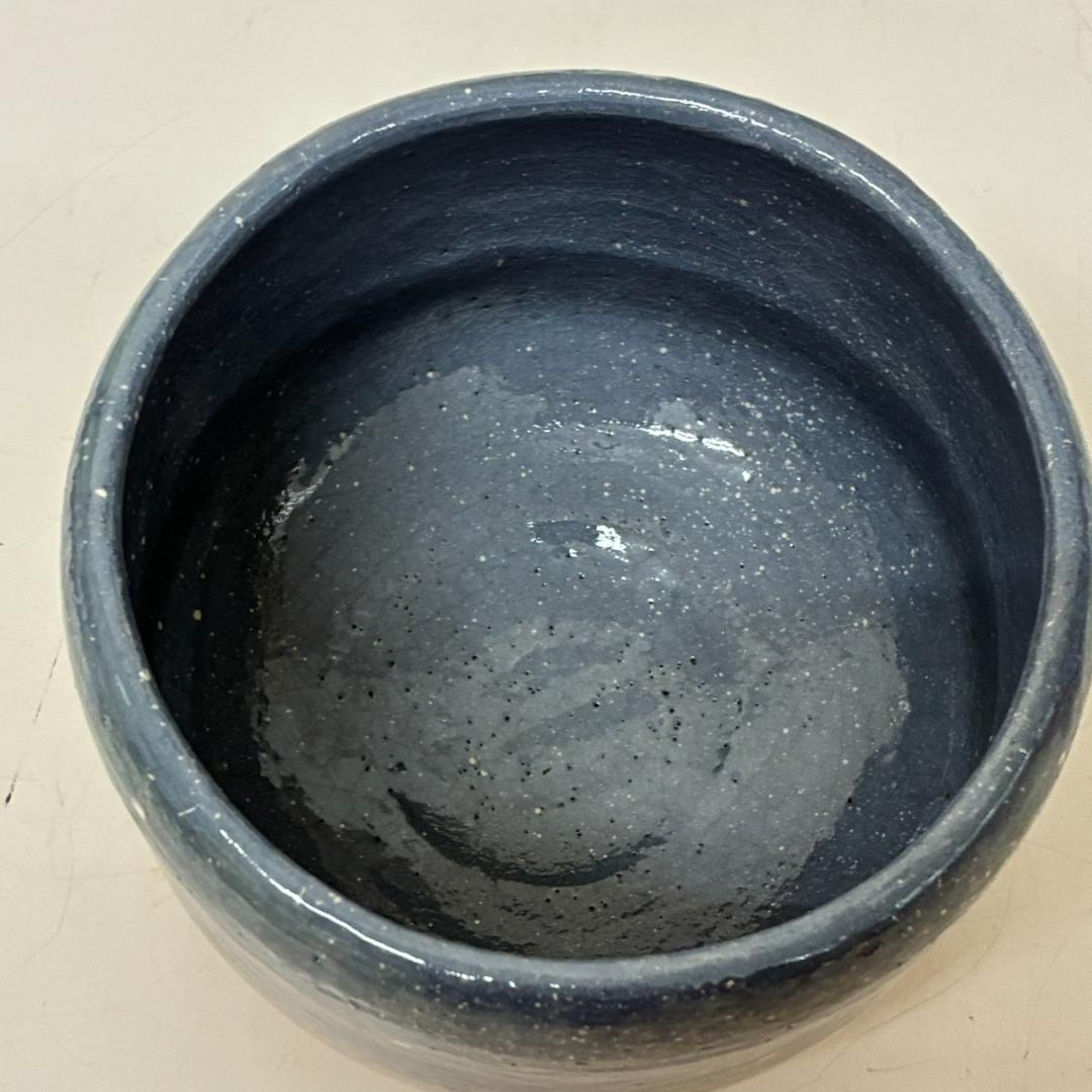 未使用　楽入窯　サンタクロース茶碗　吉村楽入作　　25260