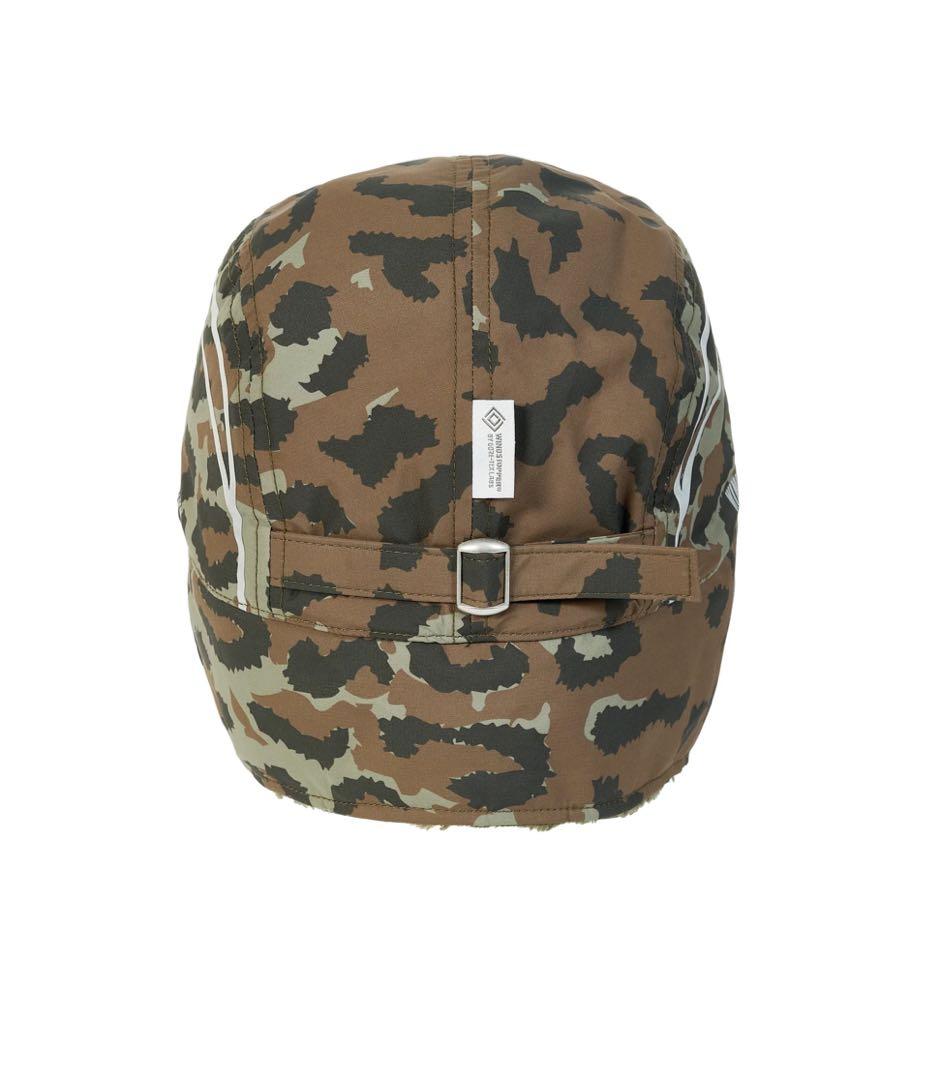 PALACE レオパード柄 耳あて付きキャップ