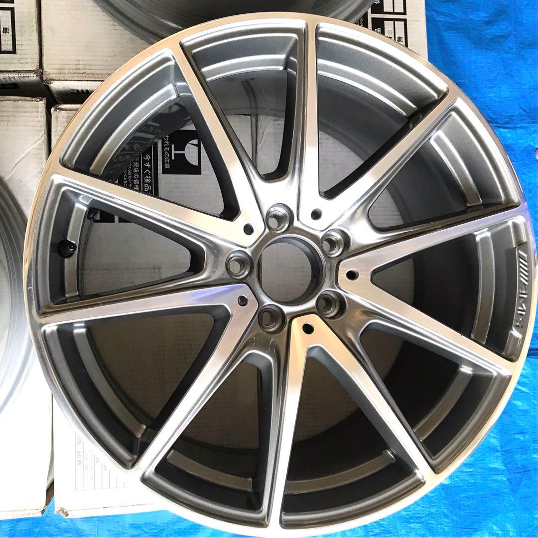 美品中古　ベンツEクラスAMG純正アルミホイル 4本