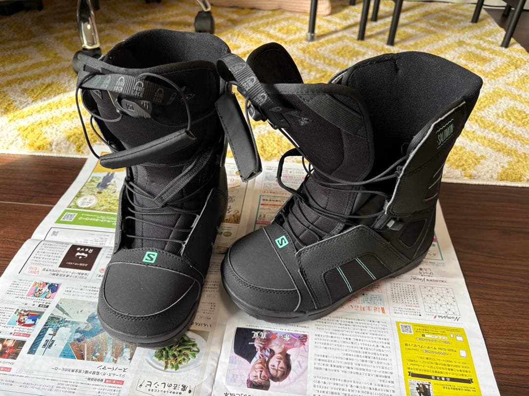 【ほぼ未使用】Salomon レディース スノーボードブーツ 6 BOOTS