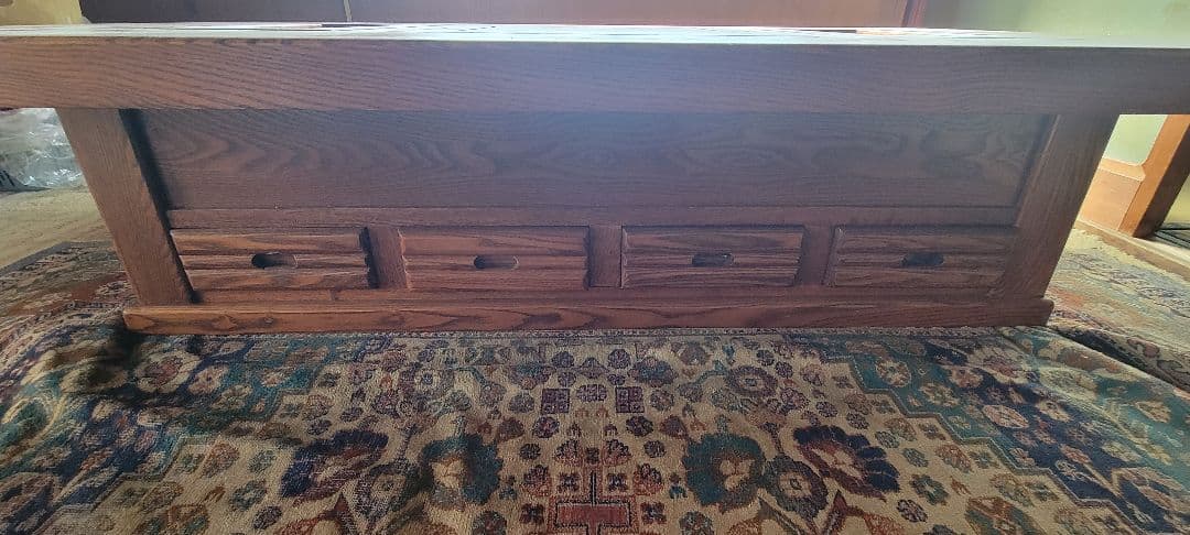 最終値下げ中 最高級　囲炉裏テーブル　昭和レトロ 火鉢 古民家家具　希少 木製