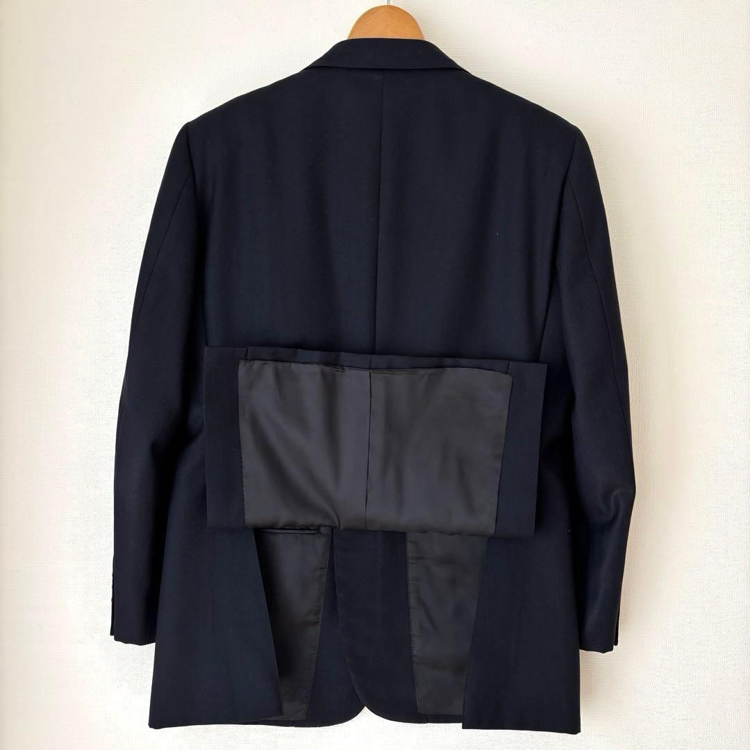 Burberry バーバリー ヴィンテージ ネイビー ストライプ セットアップM