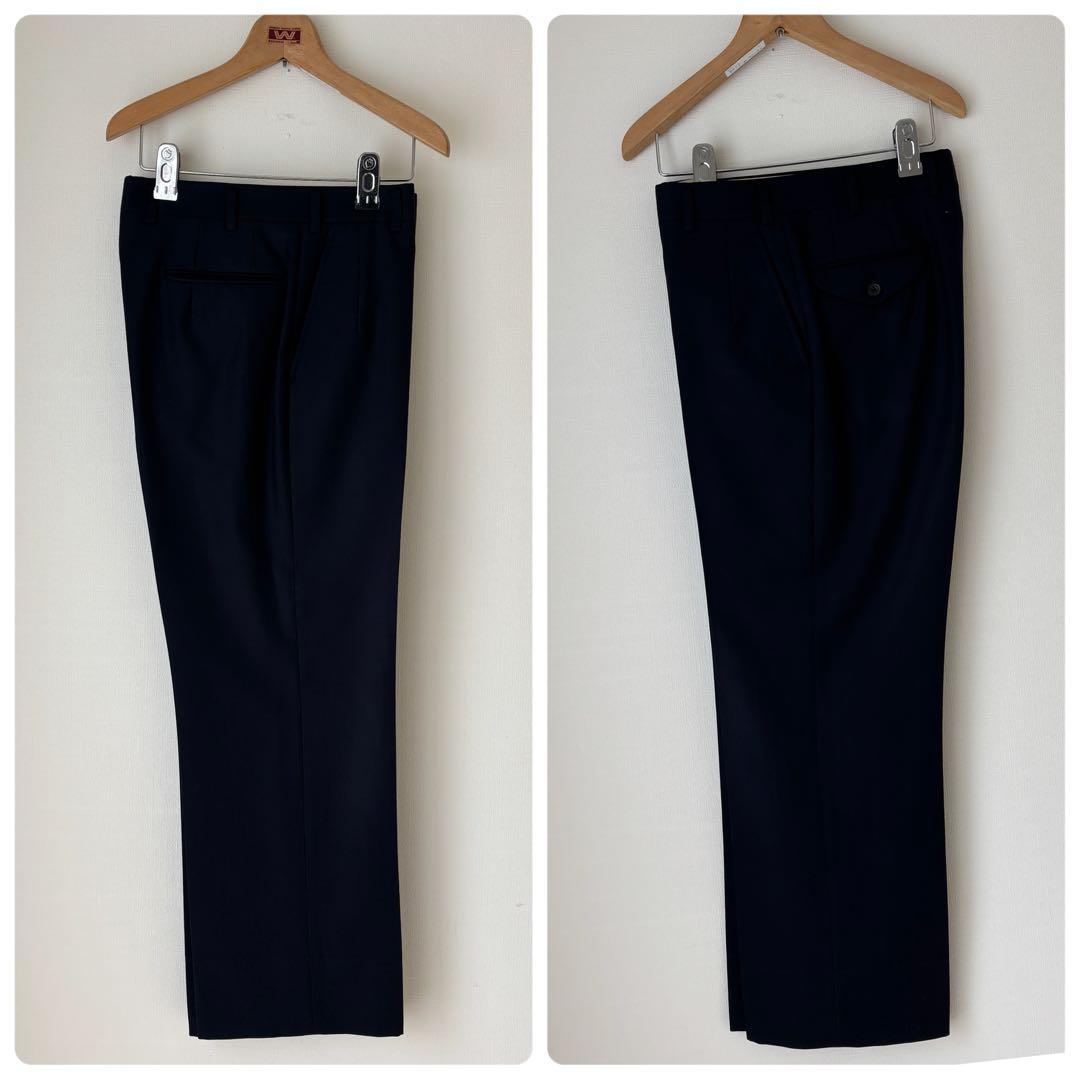 Burberry バーバリー ヴィンテージ ネイビー ストライプ セットアップM