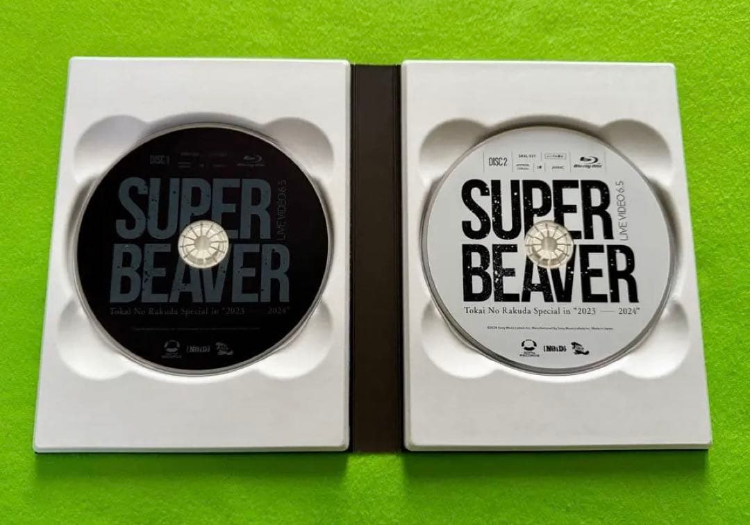 SUPERBEAVER LIVE VIDEO 6.5 Blu-ray 初回限定
