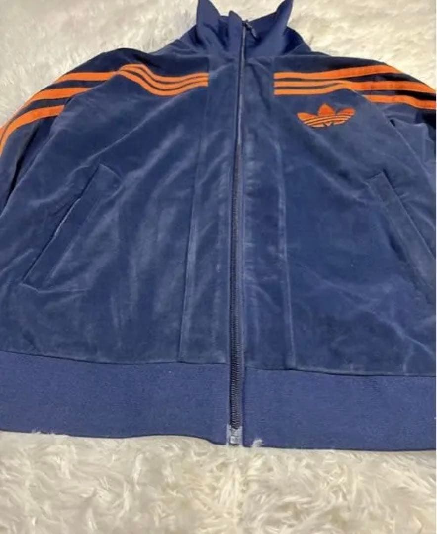 未使用級　adidas ベロアベッケンバウアー　トラックジャケット　XL