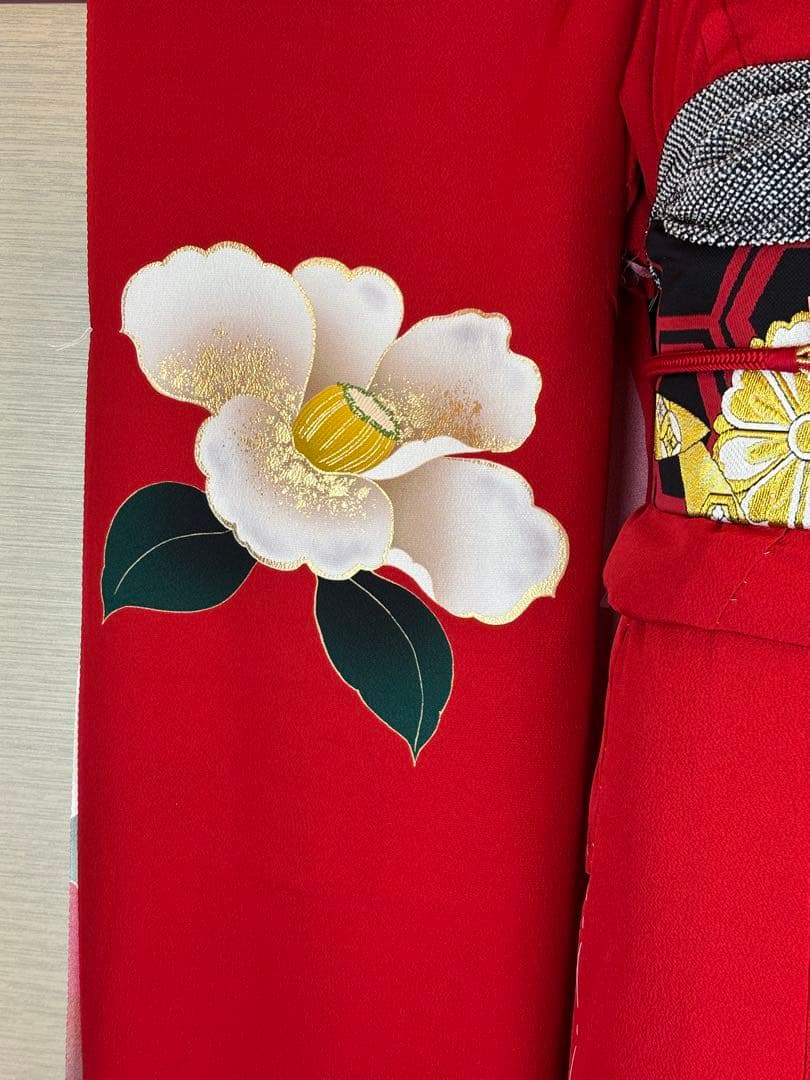 【こりん激安】振袖仕立付きと長襦袢帯〆帯揚げサービス草履バック小物セット