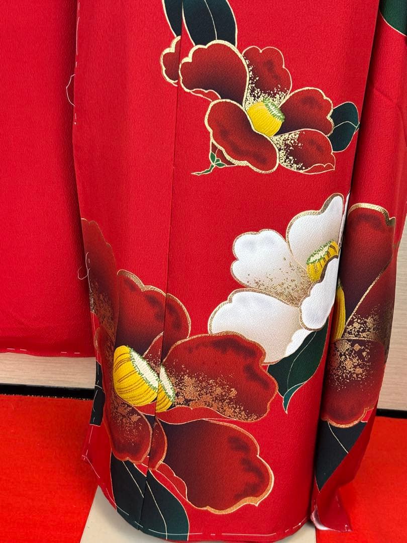 【こりん激安】振袖仕立付きと長襦袢帯〆帯揚げサービス草履バック小物セット