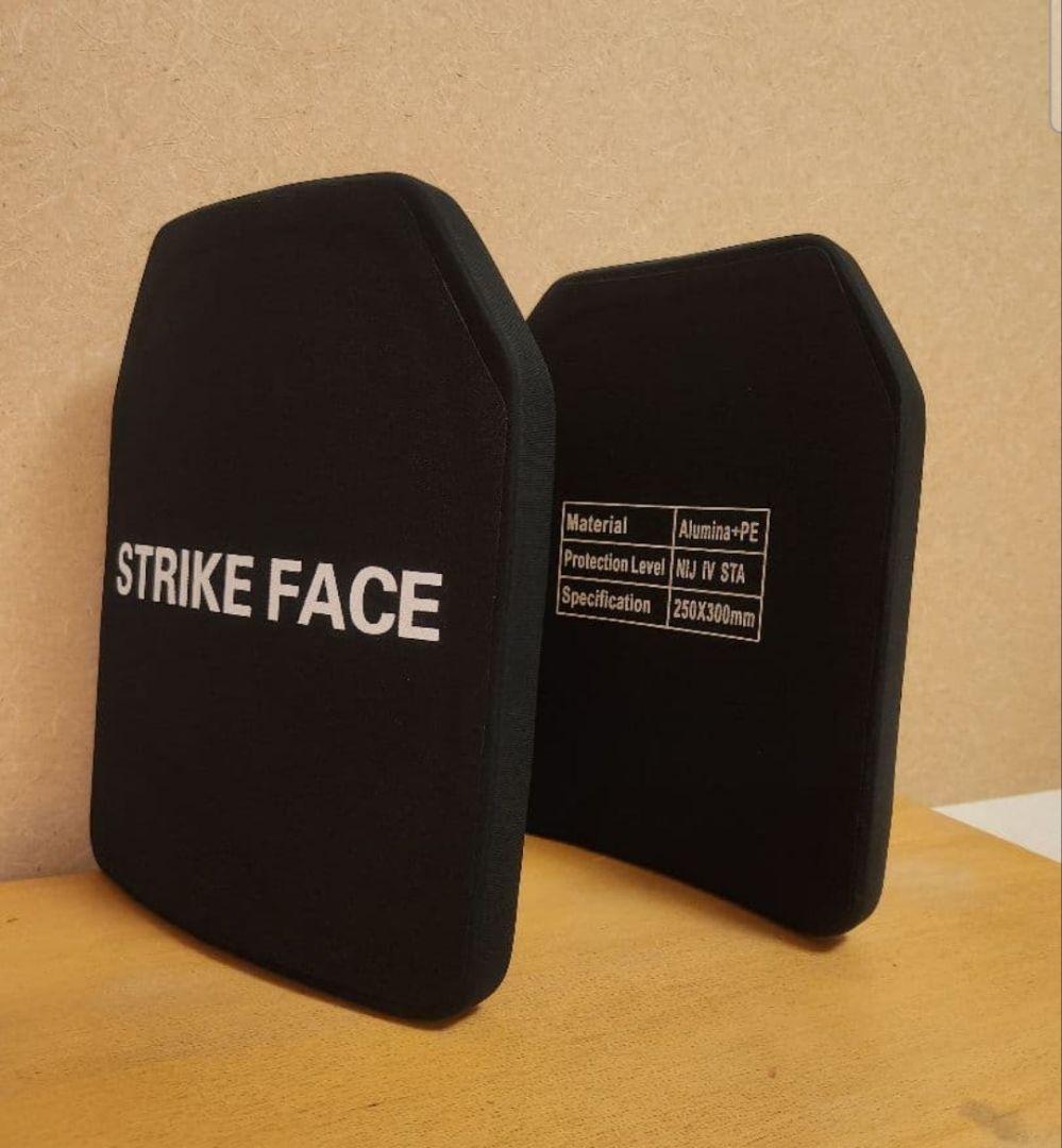 NIJ-Ⅳ レベル4 実物防弾プレート M 7.62㎜～06-30AP弾まで防ぐ
