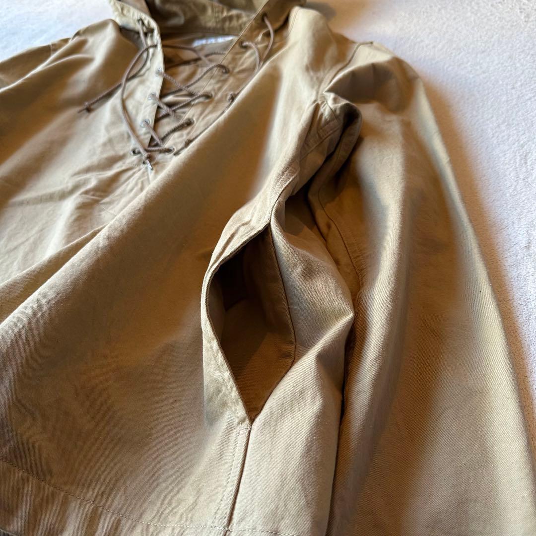 UNUSED ミリタリー アノラック レースアップ