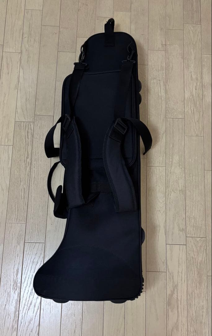 トロンボーン軽量セミハードケース プロテック　背負える　ブラック