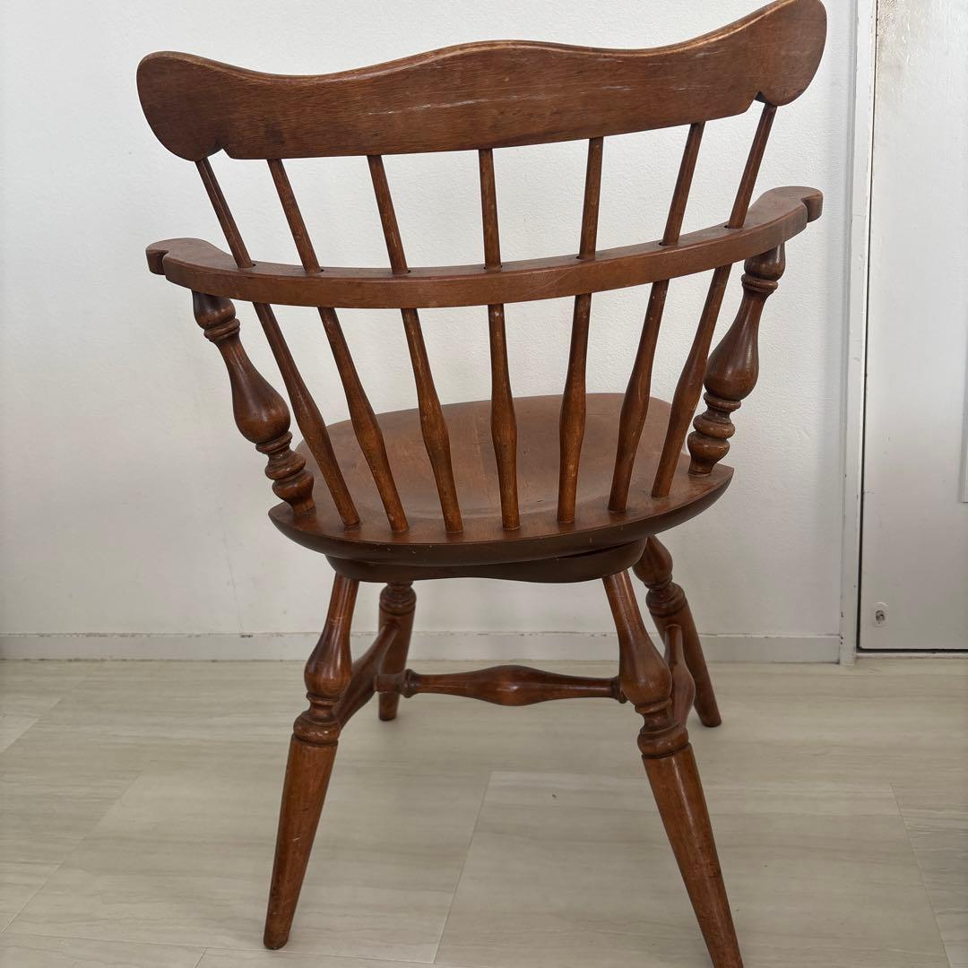 イーサンアレン　ウィンザーチェア　回転式　ヴィンテージ