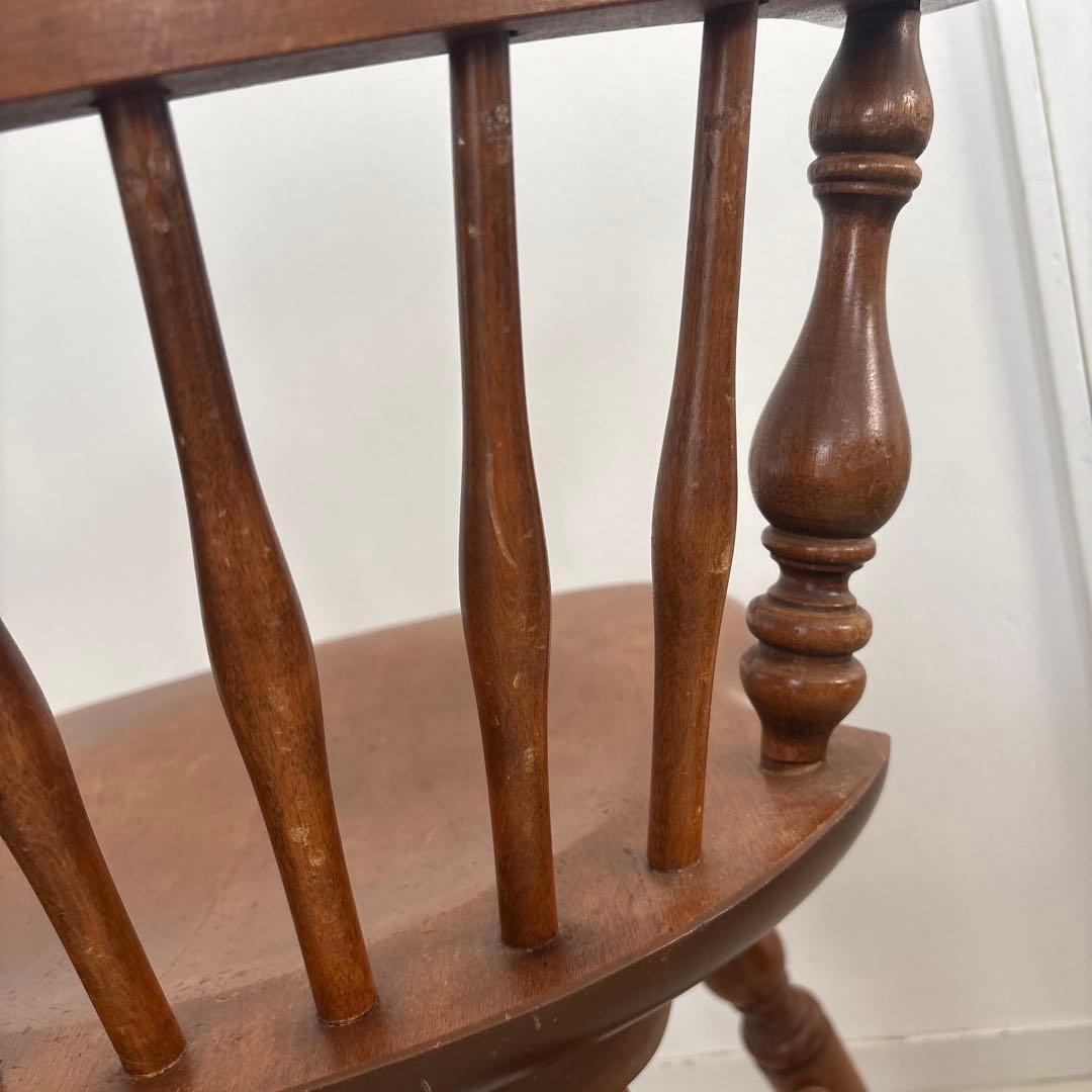 イーサンアレン　ウィンザーチェア　回転式　ヴィンテージ