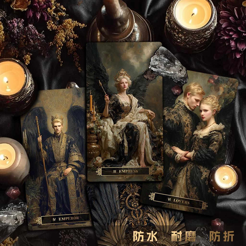 【正規品タロットカード】美麗✨海外インディーズ✨気品あふれるダークバロックの世界