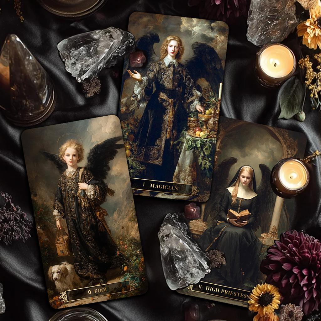 【正規品タロットカード】美麗✨海外インディーズ✨気品あふれるダークバロックの世界
