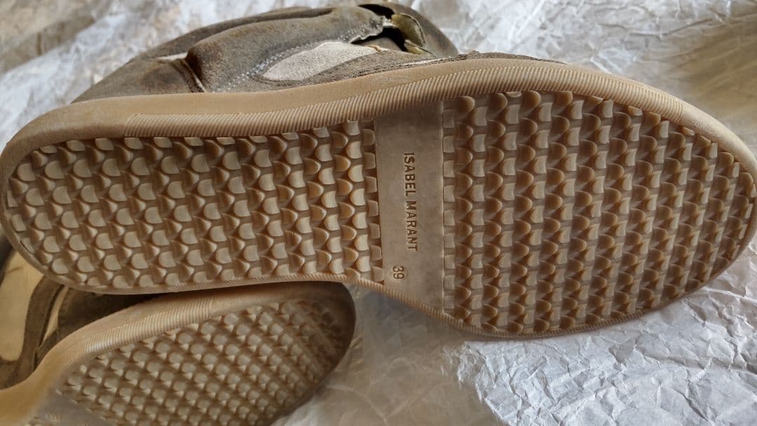 イザベルマラン スニーカー 39 ベケット ヴィンテージ グレー