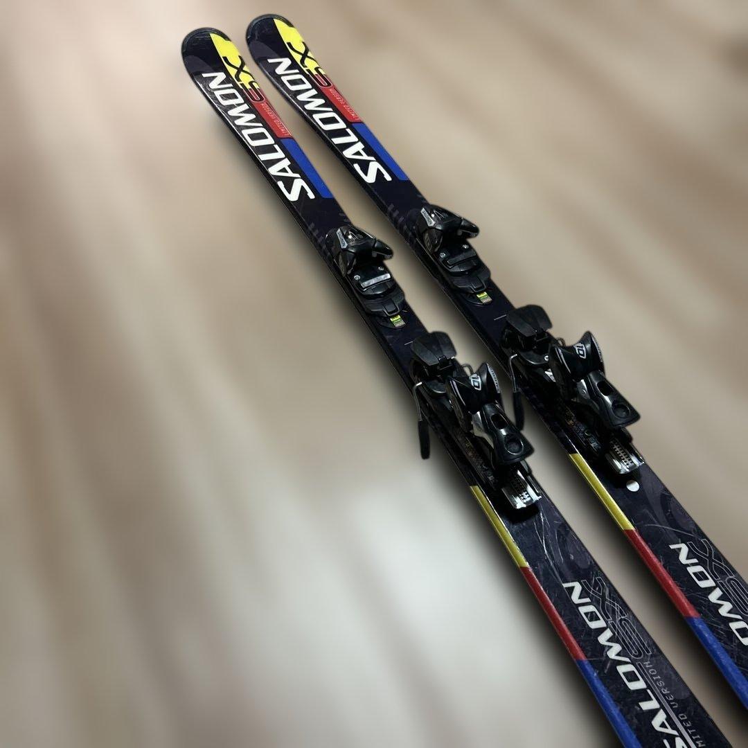 SALOMON X-Drive スキー 板 ビンディング付き　165