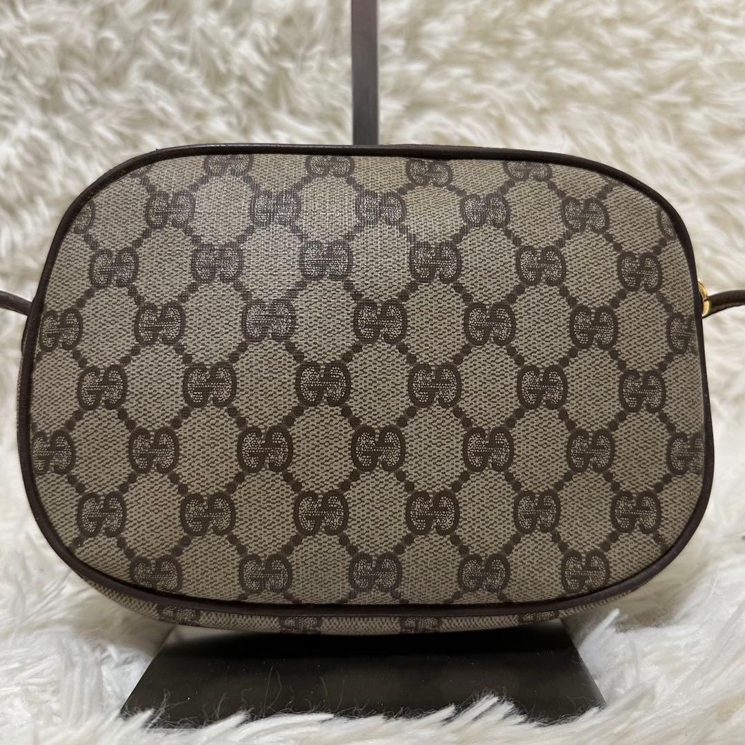 値下げ 袋付き グッチ GG 金具 レザー ショルダーバッグ シェリーライン