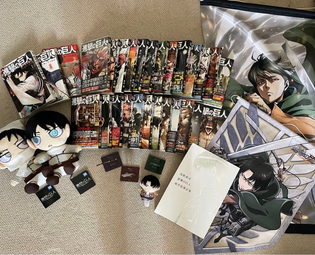 進撃の巨人 グッズ 全37点 漫画 attack on titan