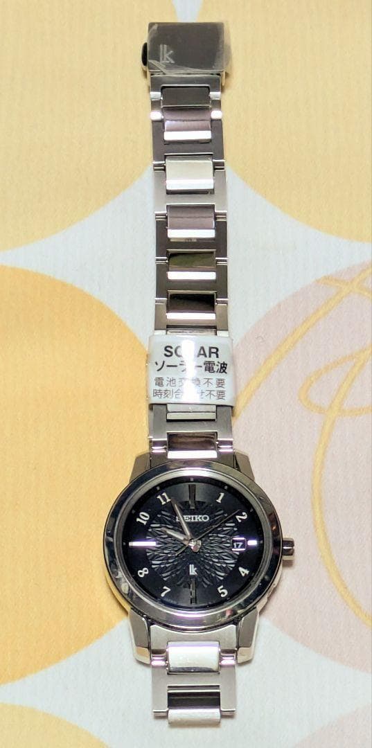 新品、未使用　セイコールキア　正規　SSQV081　電波　ソーラー　SEIKO