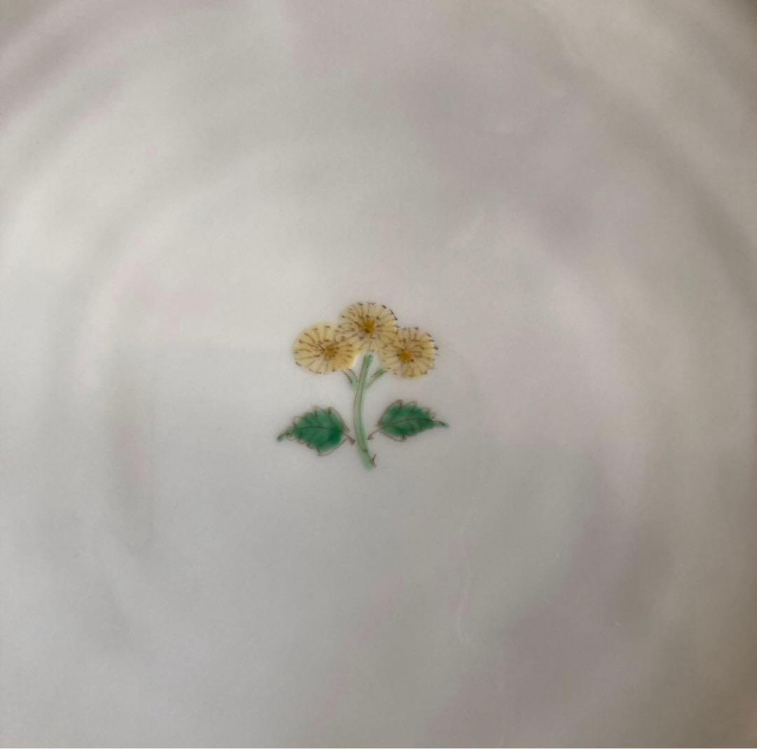 新品★藍水窯 大皿 ミモザづくし