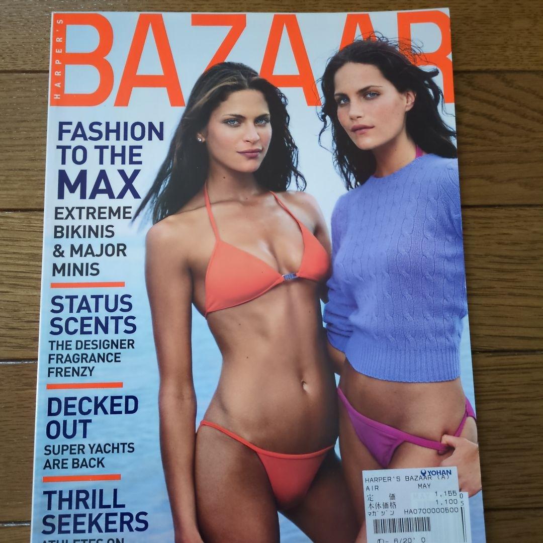 洋書 Bazaar may2000 swimsuit issue