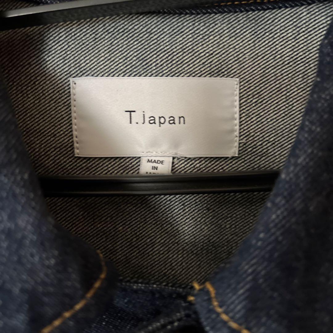 T.japan ダークブルー デニムジャケット