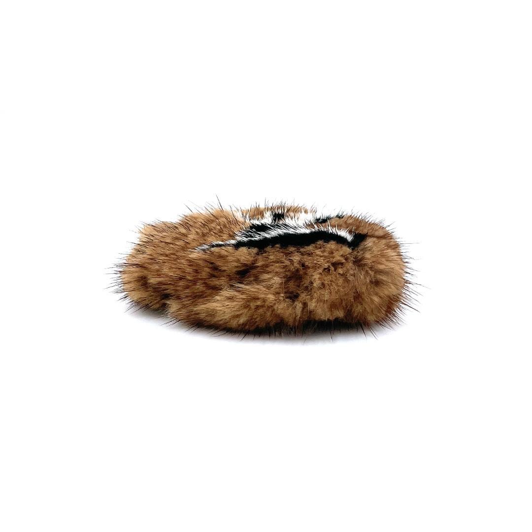 ✨️極美品✨️ ルイヴィトン ポルトクレ LVヴィゾン ミンク チャーム ファー