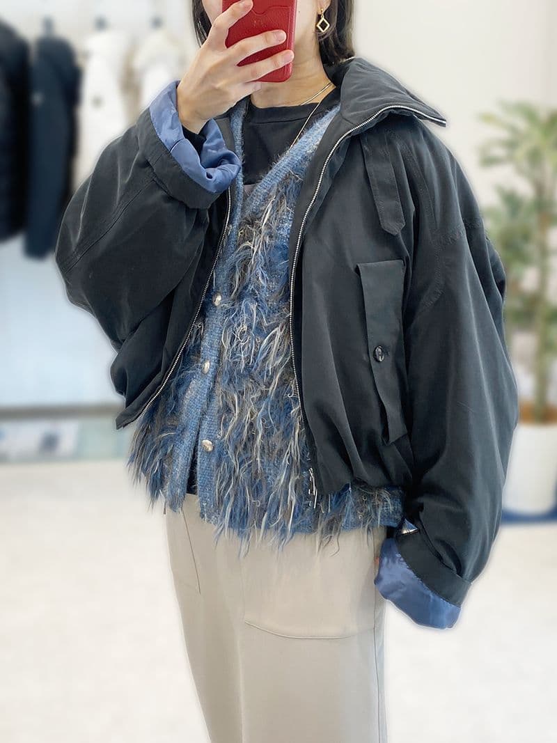 新品　ラリアムー　25aw　ジャガードニットベスト　定価27500