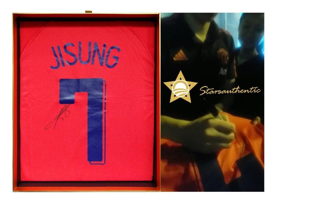 直筆サイン入りユニフォーム パク・チソン マンチェスター・ユナイテッドFC