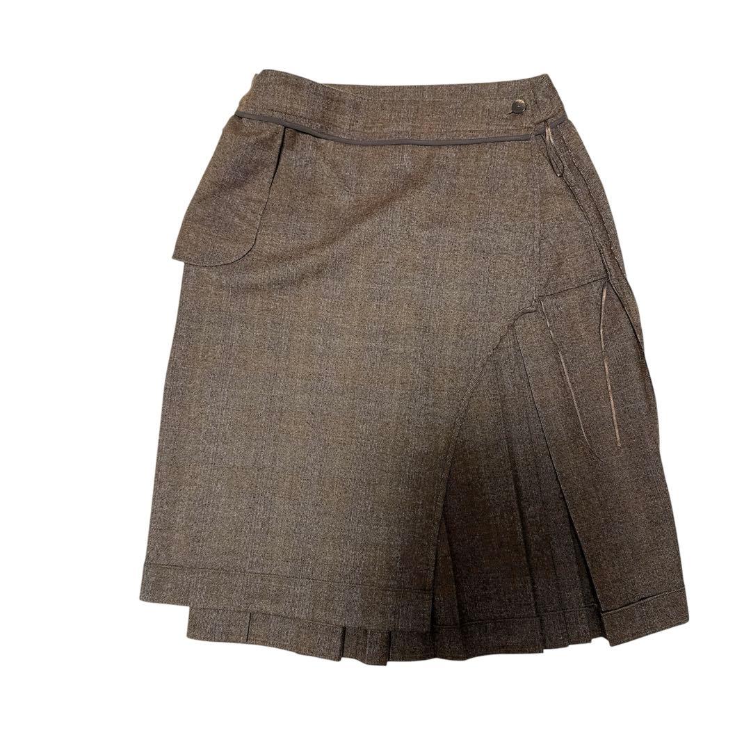 【美品】Ferragamoフェラガモ カシミアスーツセット イタリア製 上質 冬