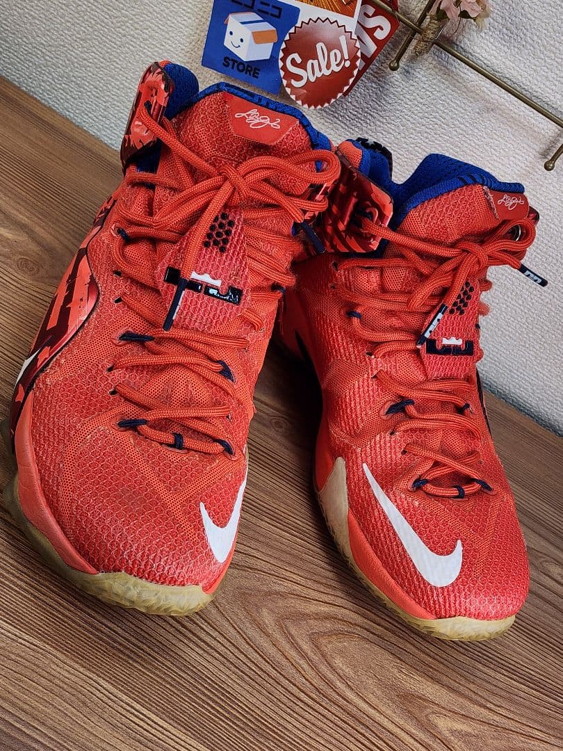 ​【希少】NIKE LEBRON 12 USA 27cm レブロン12